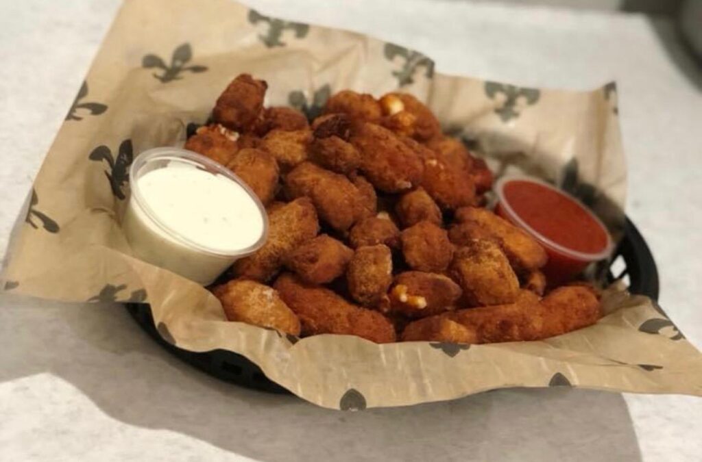 spicy cheese curds